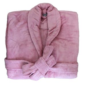 Club Classique Luxury Fleece Gown - Blush