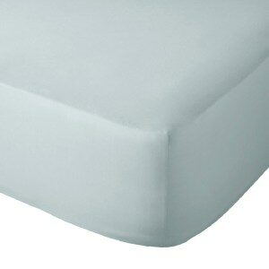 Fitted sheet144TC 100% cotton – Duck egg
