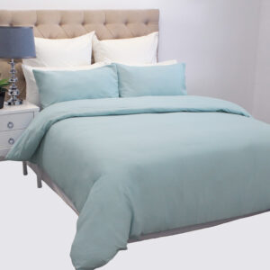 Sheraton 144TC Duvet Cover Set - Duck Egg